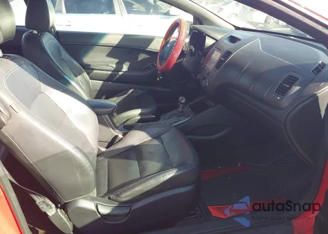 2016 Kia Forte Koup Sx from USA, damaged, VIN KNAFZ6A33G5644386